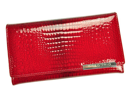 Portfel damski skórzany skóra naturalna Gregorio