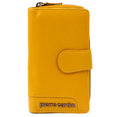 Portfel damski skórzany skóra naturalna Pierre Cardin