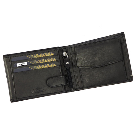 Portfel męski skórzany skóra naturalna Charro 