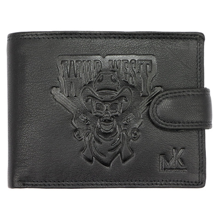 Portfel męski skórzany skóra naturalna Money Kepper 