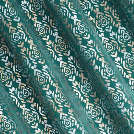 ZASŁONA GOTOWA LAURA 140 X 250 CM TURKUSOWY