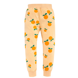 Leginsy FRUIT&SUN żółty,pomarańcze 116