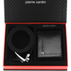 Zestaw na prezent dla mężczyzny portfel i pasek męski skórzany Pierre Cardin