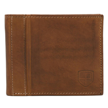 Portfel męski skórzany skóra naturalna  Peterson