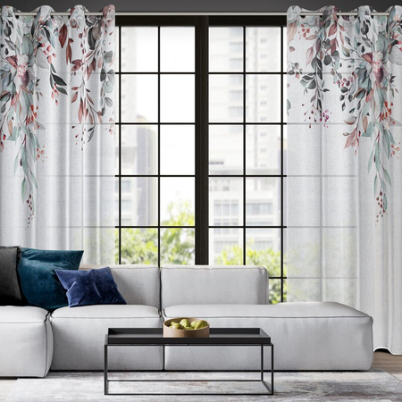 ZASŁONA GOTOWA MEG 140 X 260 CM BIAŁY