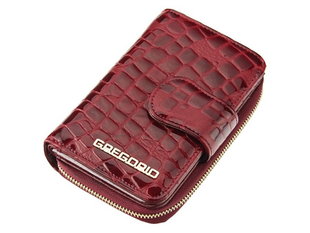 Portfel damski skórzany skóra naturalna Gregorio 