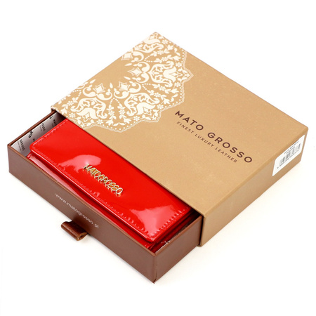 Portfel damski skórzany skóra naturalna Mato Grosso 