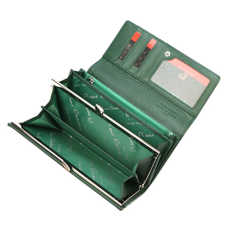 Portfel damski skórzany skóra naturalna Pierre Cardin 