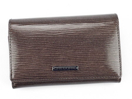 Portfel damski skórzany skóra naturalna Gregorio 