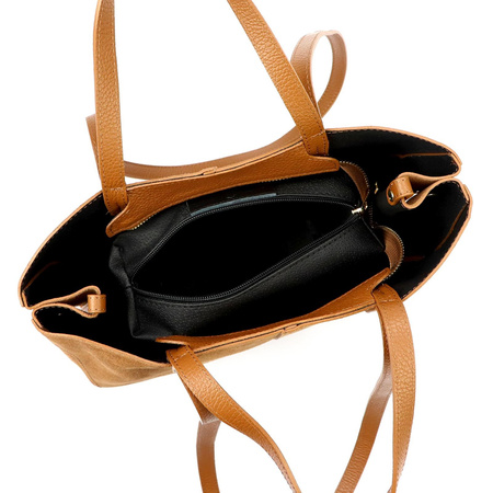 Torebka torebki skórzana damska skóra naturalna Luka