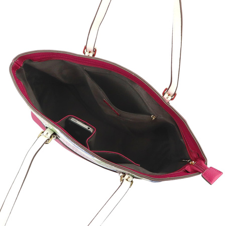 Torebka torebki skórzana skóra ekologiczna Pierre Cardin damska 