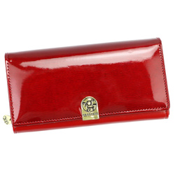 Portfel damski skórzany skóra naturalna + skóra ekologiczna Gregorio