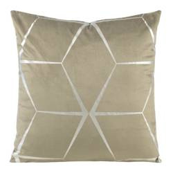 POSZEWKA BLINK 28 45 X 45 CM CIEMNOBEŻOWY