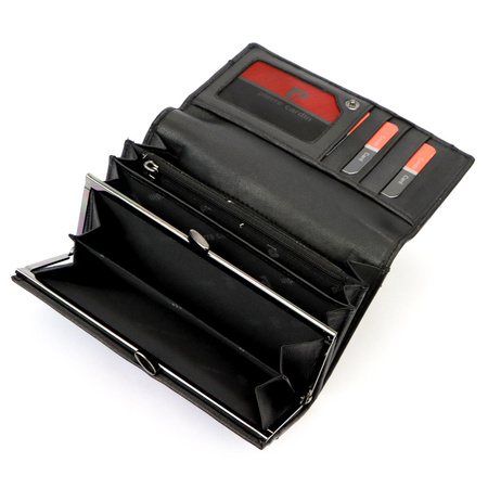 Portfel damski skórzany skóra naturalna Pierre Cardin 