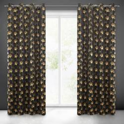 ZASŁONA GOTOWA CLARA 135 X 250 CM CZARNY