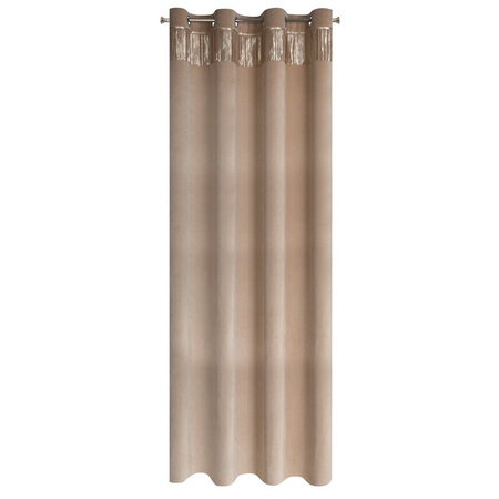 ZASŁONA GOTOWA JASPER 140 X 250 CM BEŻOWY