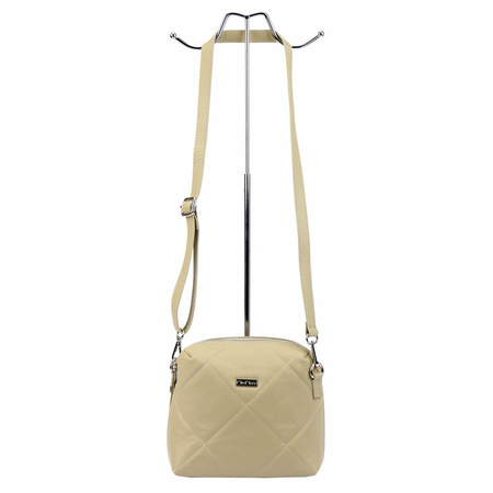 MiaMore torebka listonoszka skóra naturalna beżowy