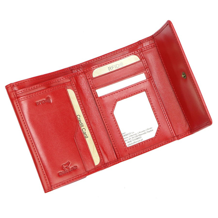 Portfel damski skórzany skóra naturalna El Forrest