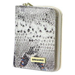 Portfel damski skórzany skóra naturalna Gregorio
