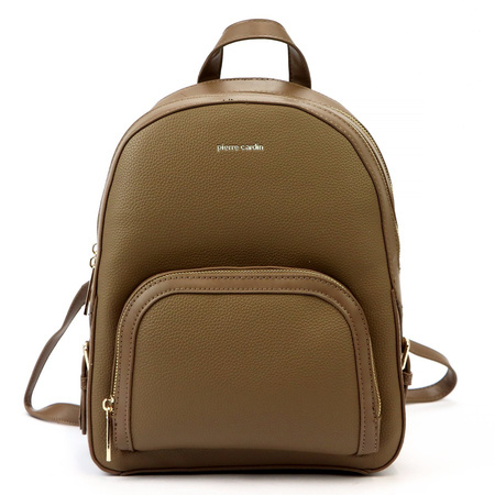 Plecak damski skórzany skóra naturalna Pierre Cardin