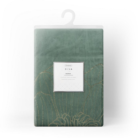 OBRUS BLINK 13 35 X 180 CM CIEMNOMIĘTOWY