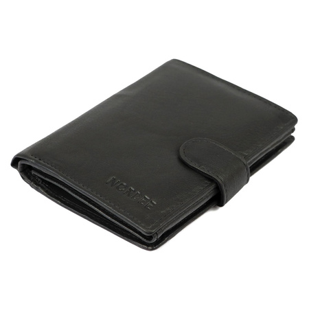 Portfel męski skórzany skóra naturalna Nordee
