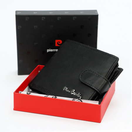 Portfel męski skórzany skóra naturalna Pierre Cardin