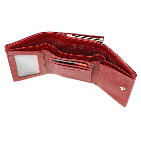 Portfel damski skórzany skóra naturalna Pierre Cardin