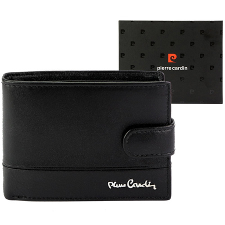Portfel męski skórzany skóra naturalna Pierre Cardin