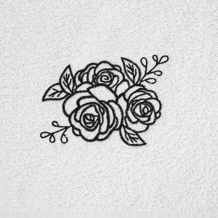 KOMPLET RĘCZNIKÓW 3 56 X 36 X 7 CM BIAŁY