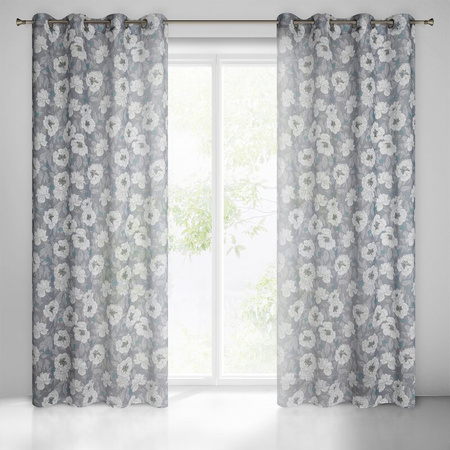 ZASŁONA GOTOWA FABIA 140 X 250 CM POPIELATY