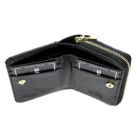 Portfel damski skórzany skóra naturalna Gregorio