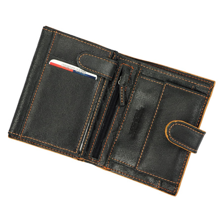 Portfel męski skórzany skóra naturalna Harvey Miller