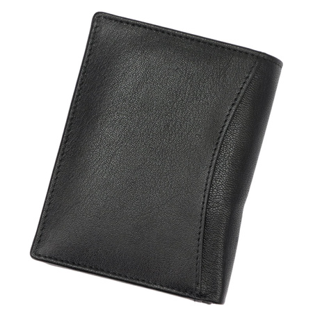 Portfel męski skórzany skóra naturalna Money Kepper 