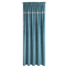ZASŁONA GOTOWA JOVITA NA TAŚMIE 140 X 270 CM CIEMNOTURKUSOWY