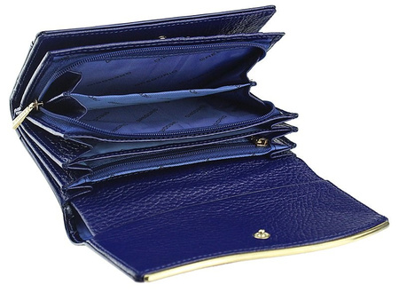 Portfel damski skórzany skóra naturalna Gregorio 