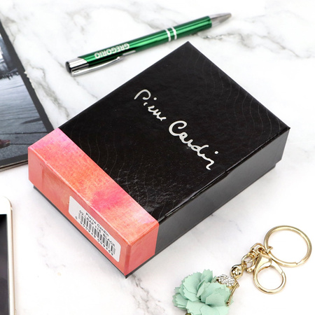 Portfel damski skóra naturalna skórzany Pierre Cardin