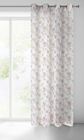 FIRANA GOTOWA AMBER 140 X 250 CM BIAŁY