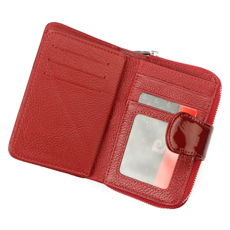 Portfel damski skórzany skóra naturalna Pierre Cardin 