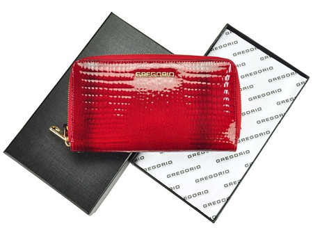Portfel damski skórzany skóra naturalna Gregorio 