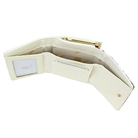 Portfel damski skórzany skóra naturalna + skóra ekologiczna Gregorio