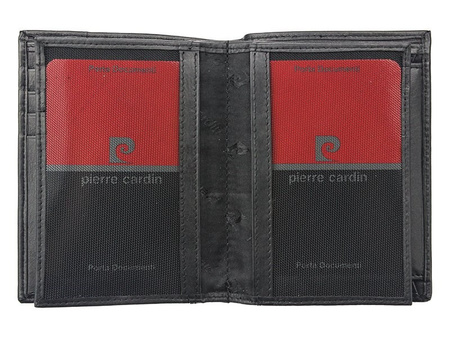 Portfel męski skórzany skóra naturalna Pierre Cardin