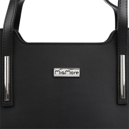 Torebka torebki skórzana skóra naturalna MiaMore damska