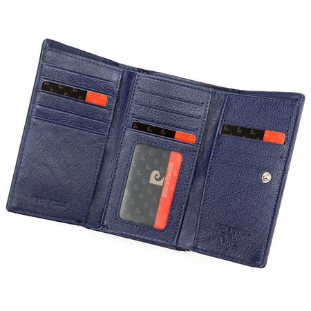 Portfel damski skórzany skóra naturalna Pierre Cardin