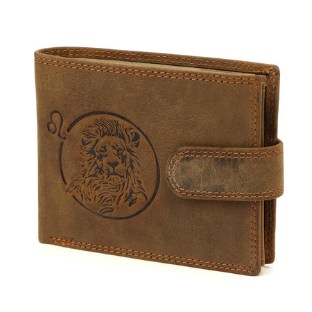 Portfel męski skórzany skóra naturalna Nordee