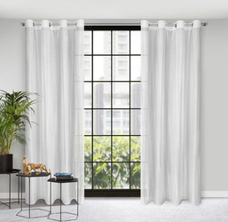 ZASŁONA GOTOWA KAMILA 140 X 250 CM BIAŁY