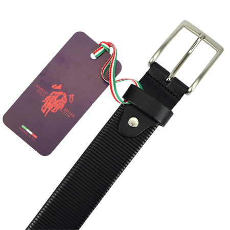 Pasek męski skórzany Harvey Miller 010/35 carmel