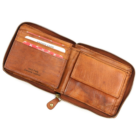 Portfel męski skórzany skóra ekologiczna VS 