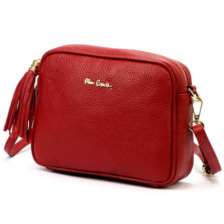 Torebka torebki skórzana skóra naturalna Pierre Cardin damska