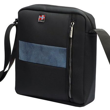 Torba saszetka na ramię męska materiałowa Nordee